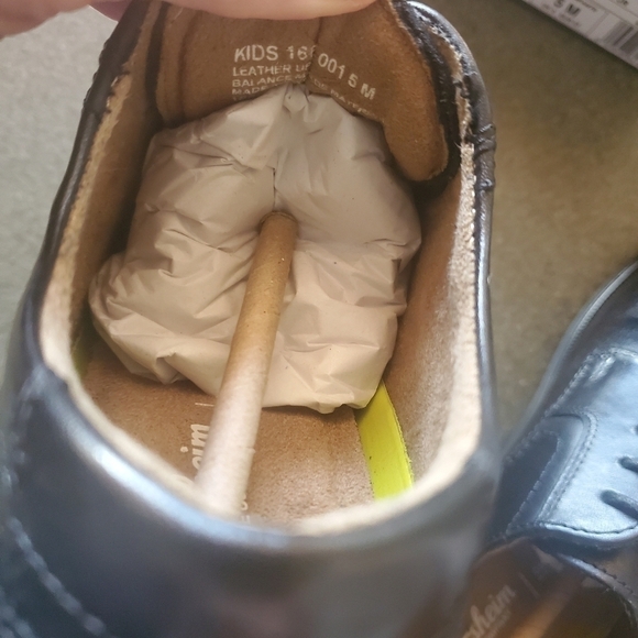 Florsheim Midtown Plox Jr. Black Sz. 5 Dress Shoes - Picture 6 of 10